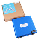 13 Pc/Set, 7/16 po à 1-1/16 po HSS, profondeur de coupe de 1" avec 2 goupilles pilotes dans une boîte en plastique solide,