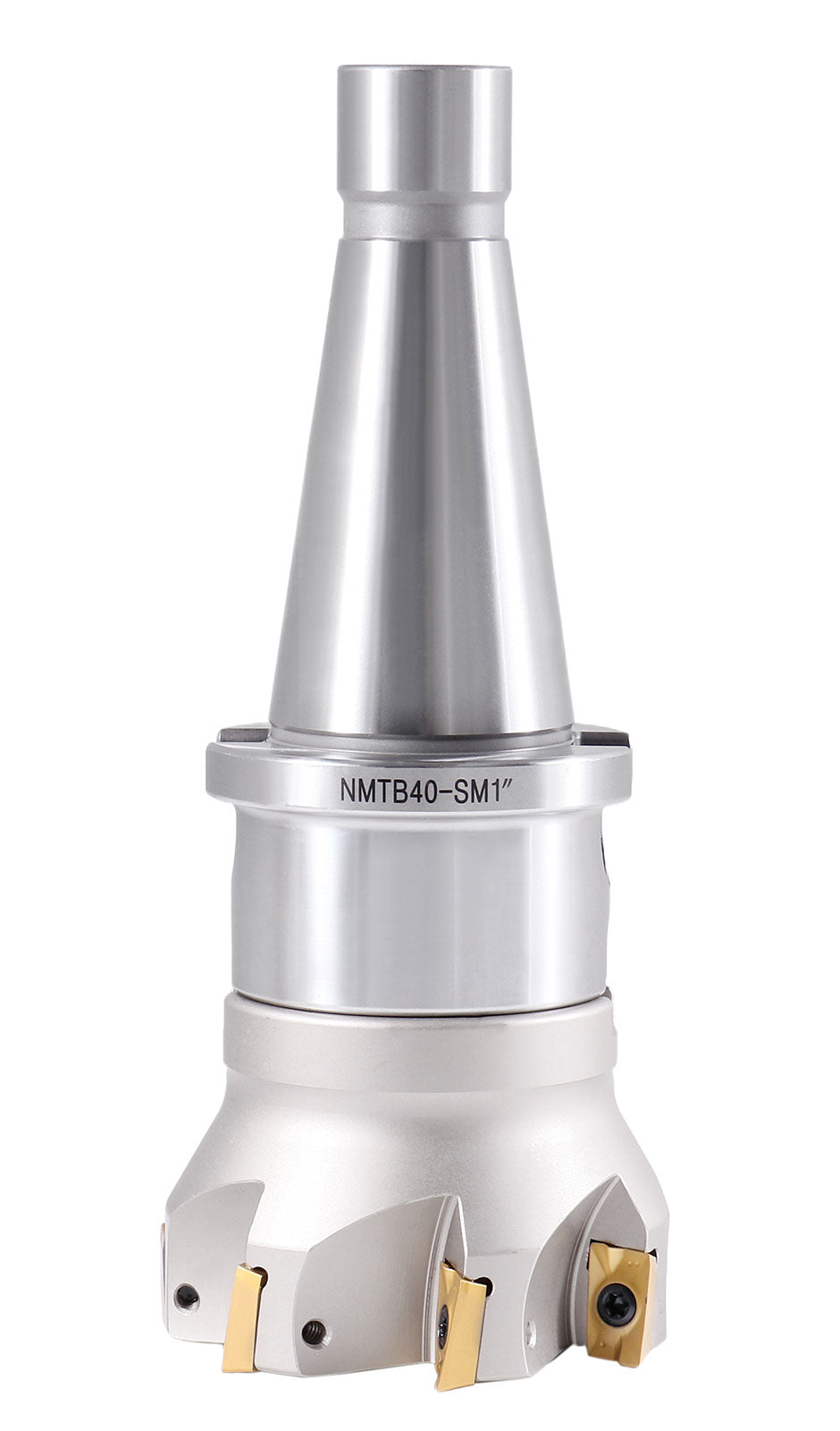 3" 90° Square Shoulder Indexable Face Mill with an NMTB40 Face Mill Holder