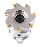 3" 90° Square Shoulder Indexable Face Mill with an NMTB40 Face Mill Holder