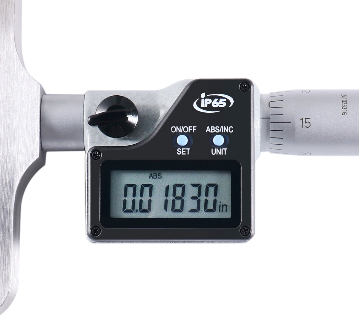0-6'' Electronic Depth Micrometer with 4'' Base, P103-0178