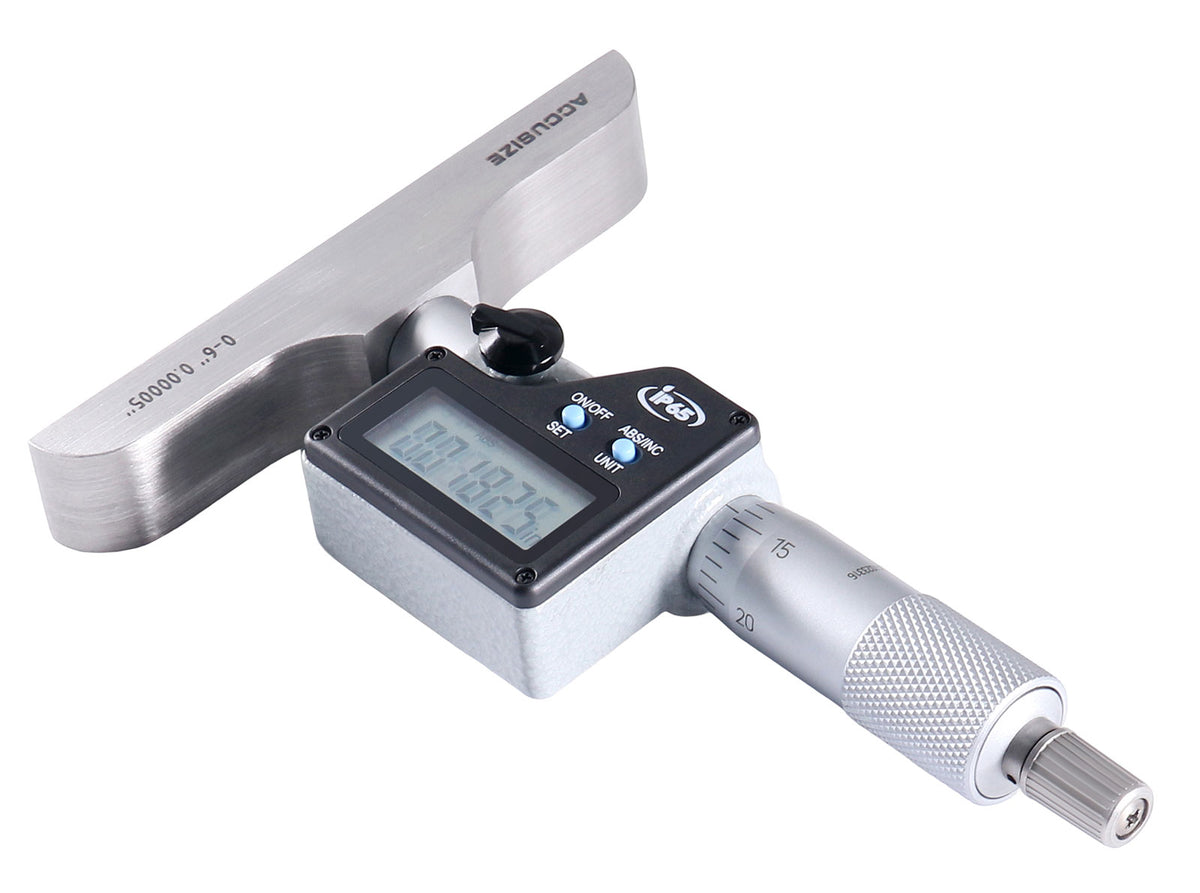 0-6'' Electronic Depth Micrometer with 4'' Base, P103-0178