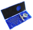 - 0-22 inch Electronic Digital Depth Gauge, Inch/Metric/Fractional, 2 Extra Points for Small Hole Applications, P103-0188