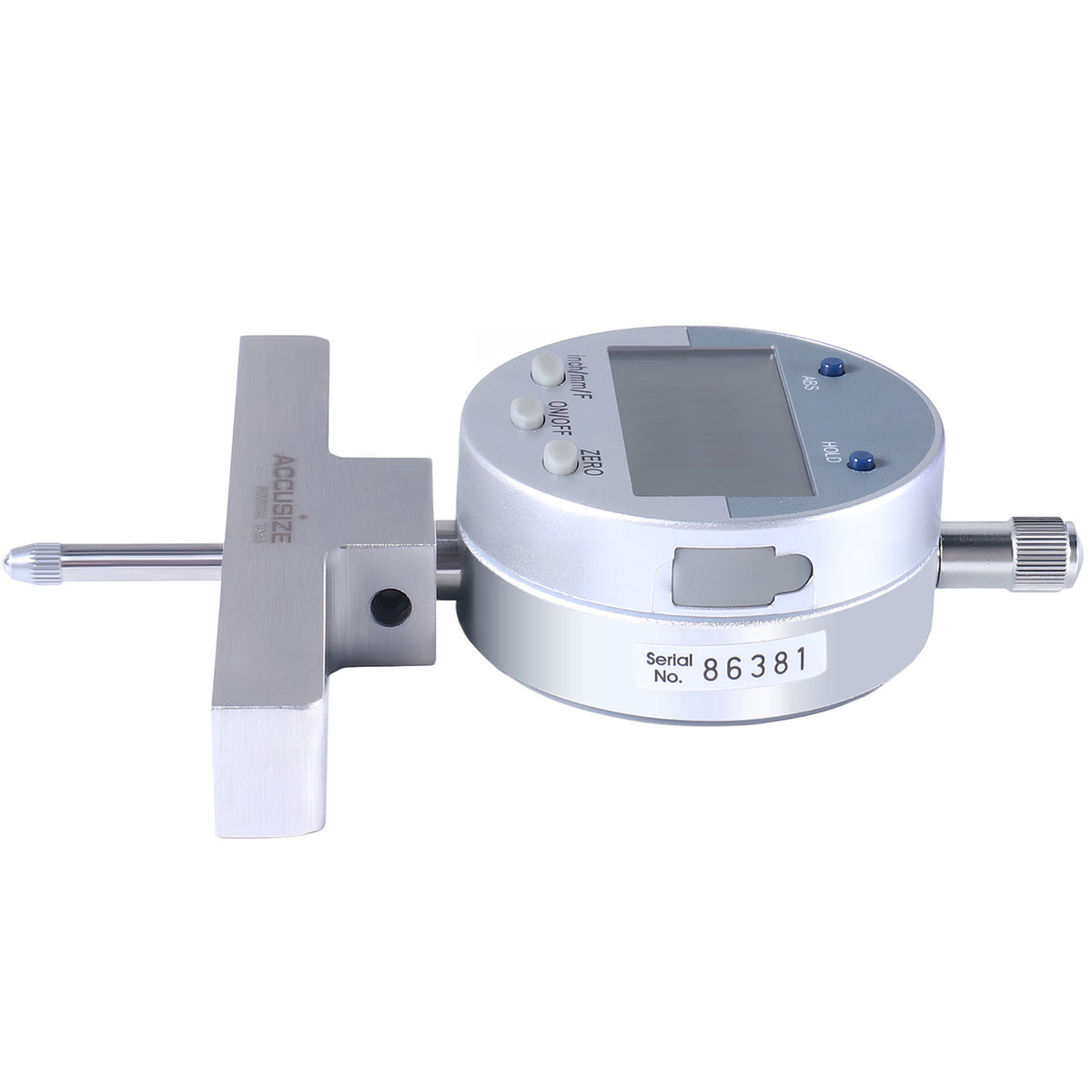 Accusize 0-22 in Digital Depth Gauge with Small-Hole Points, P103-0188