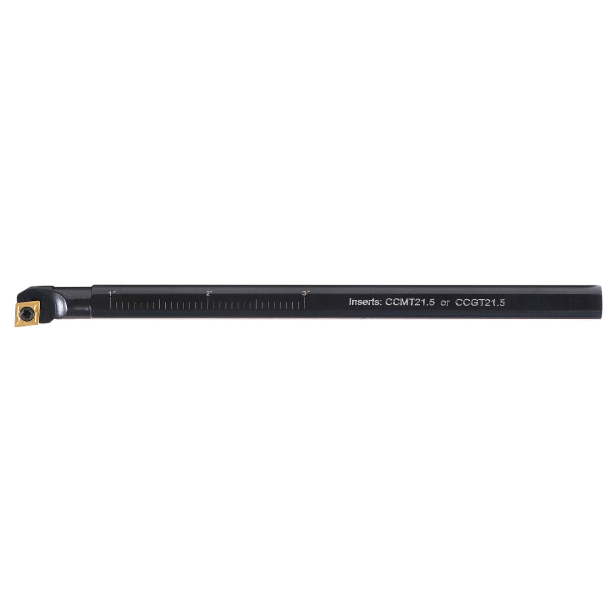 3/8'' x 6'' Overall Length, Rh Sclcr Indexable Boring Bar with Ccmt21.5 Carbide Inserts, P252-S401