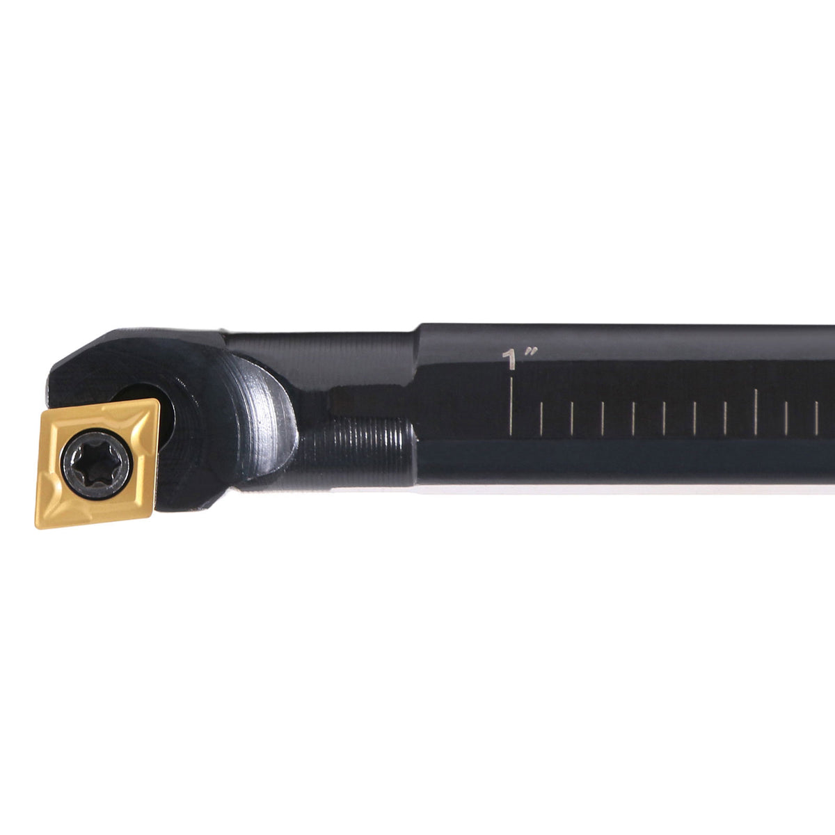 3/8'' x 6'' Overall Length, Rh Sclcr Indexable Boring Bar with Ccmt21.5 Carbide Inserts, P252-S401