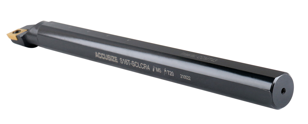 1'' Sclcr Indexable Boring Bar with Ccmt432 Insert Installed, P252-S409