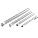 Sclcr 4 Pc Indexable Boring Bar Set, Without Inserts, Working with Ccmt 32.5 and Cctg 32.5 Inserts, 1/2", 5/8", 3/4", & 1",P252-S411