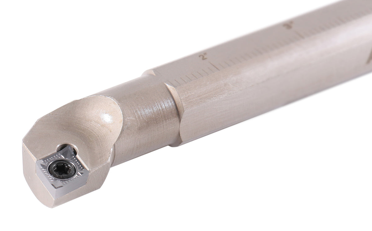 4 Pc Sclcr Indexable Boring Bar Set with 14 Pcs Ccgt32.51 (Akh01) Inserts, Right Hand, for Cutting Aluminum, P252-S528