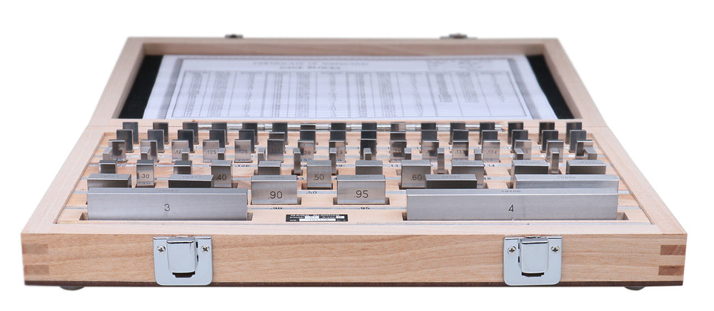 81 Pcs Steel Gauge Block Set, Grade B, P900-S581
