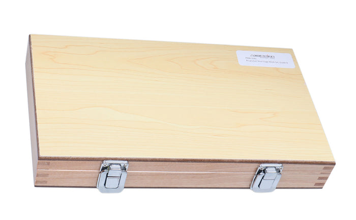 Wooden Box for 81pc Gauge Block Set
