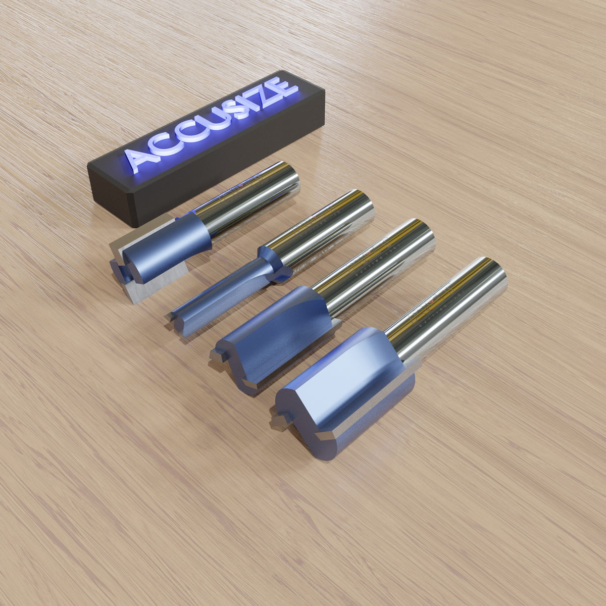 Accusize ACT Cutting Edge Router Bits for Wood Working
