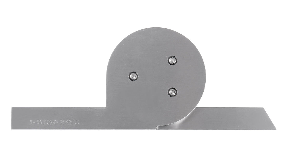 S855-3012 0-180 Degree Dial Reading Bevel Protractor in Fitted Box