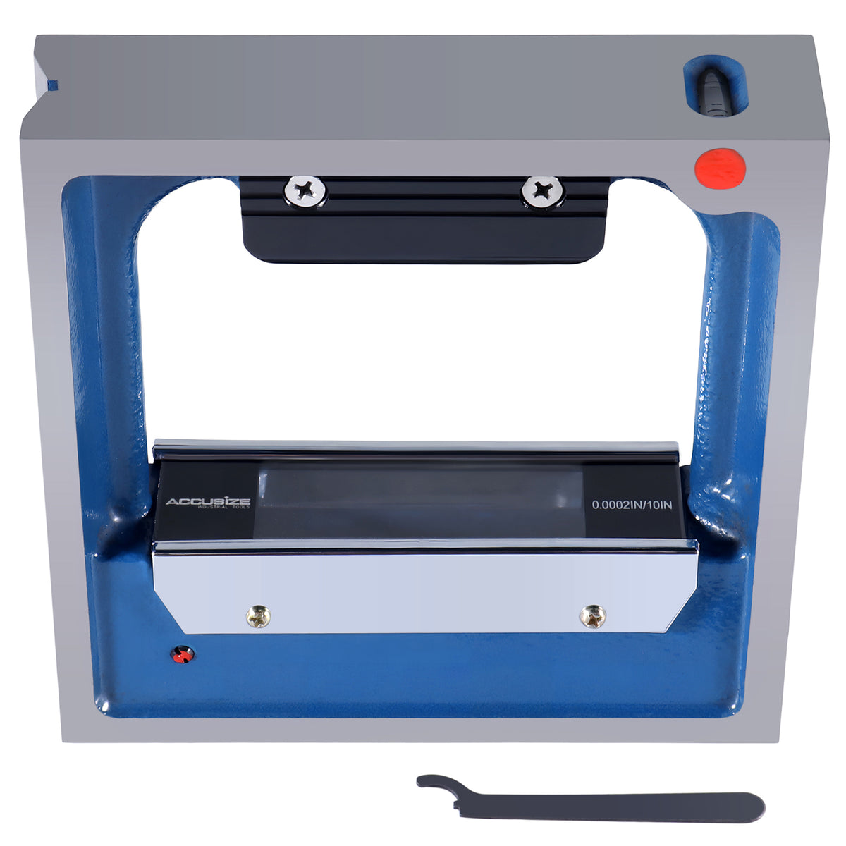 Accusize Tools - 6 x 6'' Precision Master Frame Spirit Levels x 0.0002''/10'', S908-C692