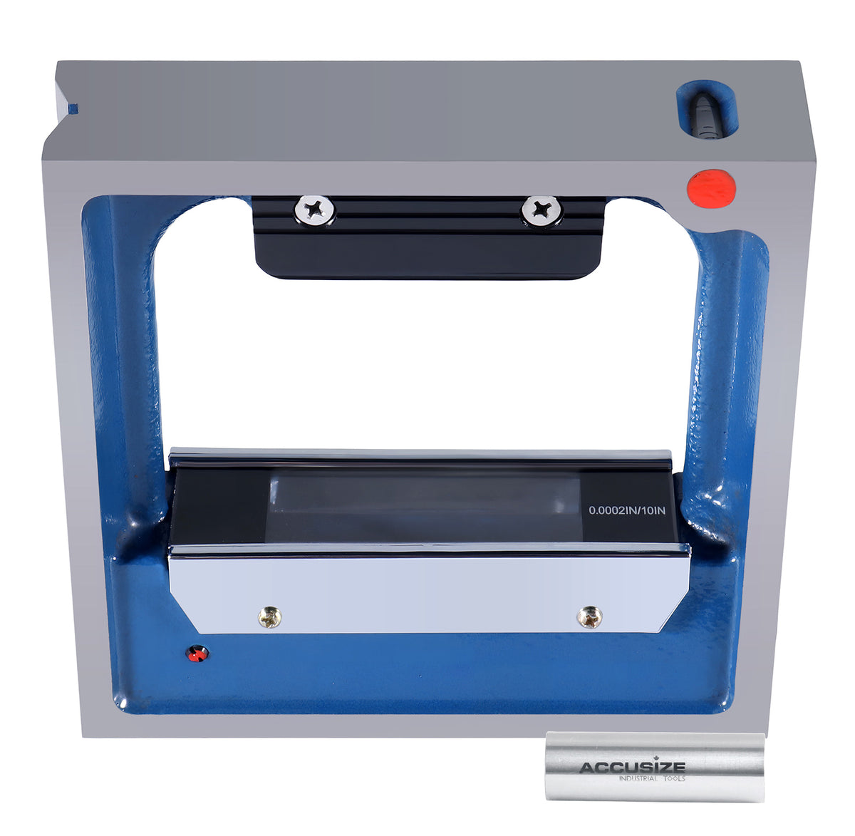 Niveau à Cadre Haute Précision 8" - Graduation .0002 - Neuf, Marque ALL-CARB, Garantie 1 An