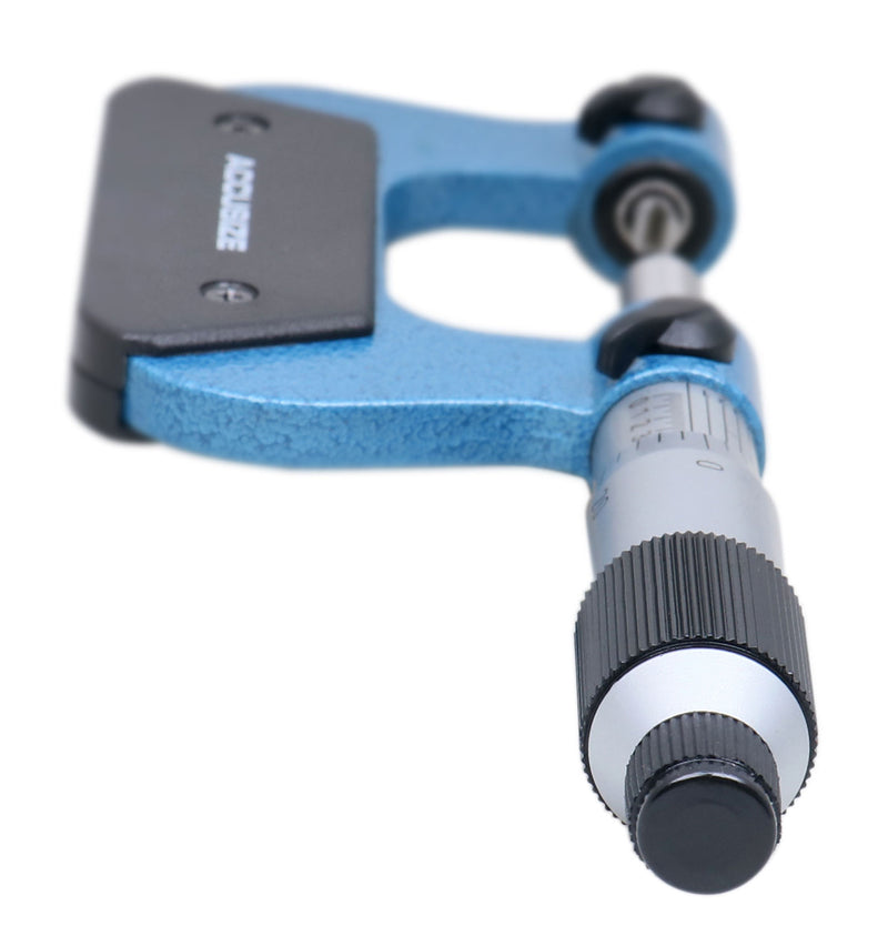 0-1'' by 0.001'' Screw Thread Micrometer with 5 Anvil in Fitted Box, S916-C750