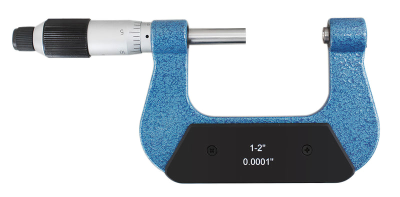 1-2'' X 0.0001'' Screw Thread Micrometer with 5 Anvil in Fitted Box, S916-C751