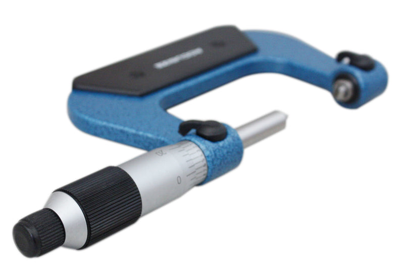 1-2'' X 0.0001'' Screw Thread Micrometer with 5 Anvil in Fitted Box, S916-C751