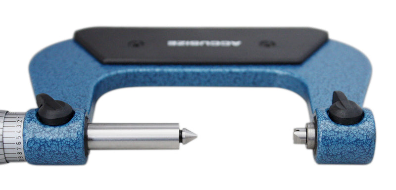 1-2'' X 0.0001'' Screw Thread Micrometer with 5 Anvil in Fitted Box, S916-C751