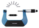 2-3'' by 0.001'' Screw Thread Micrometer with 4 Anvil in Fitted Box, S916-C752