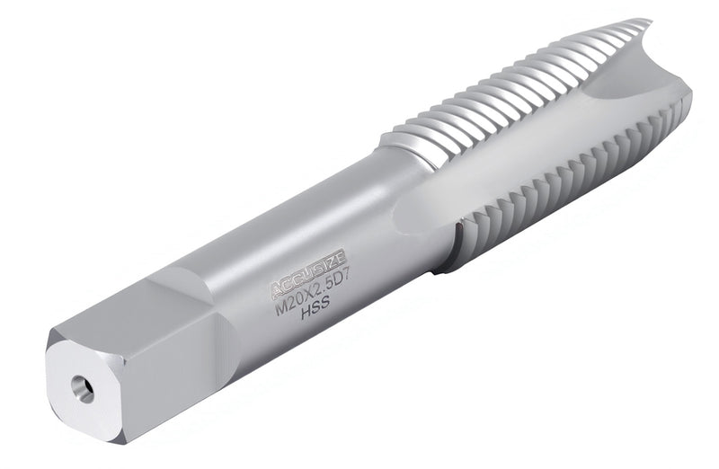SPT-20M-250 3 Flute H.S.S. Metric Spiral Point Tap, M20X2.5