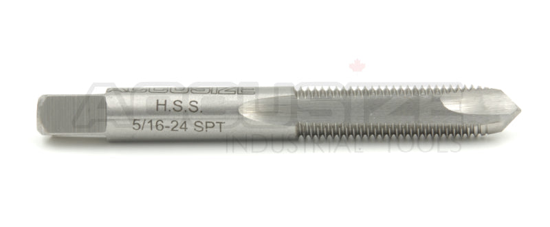 Robinets à pointe spirale HSS, norme ANSI, sol