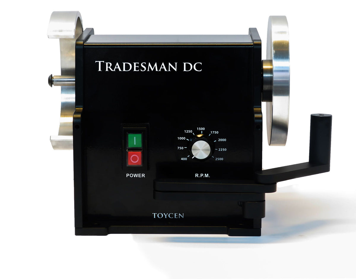 Cuttermasters Tradesman Precision Bench Grinder. 1/2 in shafts for people who aleady own Scissor Wheels / Arms, T6R.5