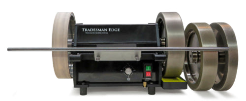 TRADESMAN EDGE APEX – KNIFE SHARPENING SYSTEM WITH BELT OVER WHEEL