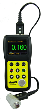UTG-4000, Ultrasonic Thickness Gauge w/ A & B Scan and Thru Coating Capability