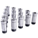 15 Pcs 1/8-1'' by 16ths 5C Precision Round Collets Hardened and Ground, 0200-0571