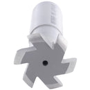 Northward HSS Convex Radius Cutter, R1/8", D1-1/4, 3/4" Shk, 6-Flute