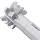 Northward HSS Concave Radius Cutter, R3/16, D1, 3/4" Shk, 6-Flute