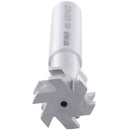 Northward HSS Concave Radius Cutter, R3/32, D3/4", 1/2" Shk, 6-Flute