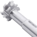 Northward HSS Concave Radius Cutter, R3/32, D3/4", 1/2" Shk, 6-Flute
