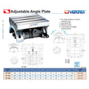 ADJUSTABLE ANGLE PLATE VP-380