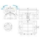 ADJUSTABLE ANGLE PLATE VP-380