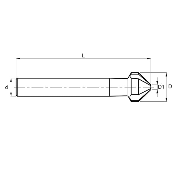 Karnasch Germany Countersink 82°, HSS-XE, DIN335