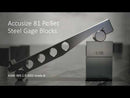81 pc/set Steel Gage Block Set