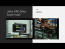 2-Axis DRO Packages for Lathe Machines, Glass Scales (X, Y)
