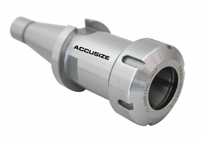 5Ps ISO40 Supports pour pinces ER40, avec filetage 5/8"-11, Longueur : 100mm, #0536 -0004x5