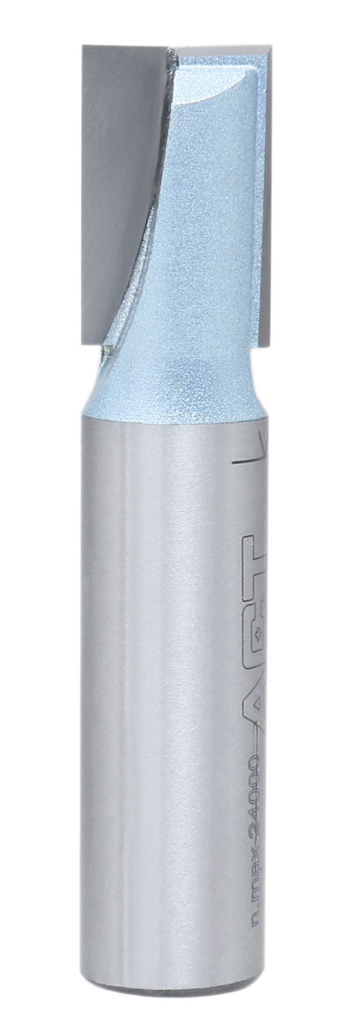 Accusize Industrial Tools 1/2" Shk Dia x 1/2" Cutting Dia Double Flute Carbide Tipped Bottom Cleaning (Surface Planing) Router Bit, 0012-0012