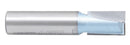 Accusize Industrial Tools 1/2" Shk Dia x 1/2" Cutting Dia Double Flute Carbide Tipped Bottom Cleaning (Surface Planing) Router Bit, 0012-0012