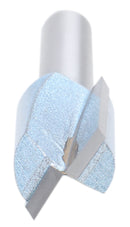 Accusize Industrial Tools 1/4" Shk Dia x 1/2" Cutting Dia Double Flute Carbide Tipped Bottom Cleaning (Surface Planing) Router Bit, 0014-0012