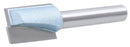 Accusize Industrial Tools 1/4" Shk Dia x 1/2" Cutting Dia Double Flute Carbide Tipped Bottom Cleaning (Surface Planing) Router Bit, 0014-0012