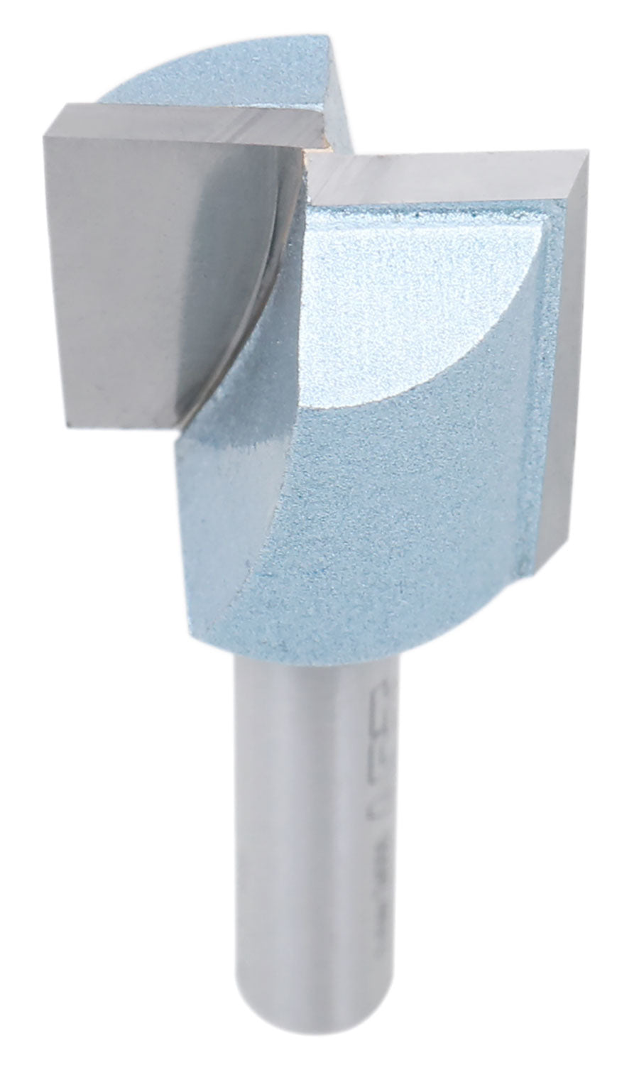 Accusize Industrial Tools 1/4" Shk Dia x 3/4" Cutting Dia Double Flute Carbide Tipped Bottom Cleaning (Surface Planing) Router Bit, 0014-0034