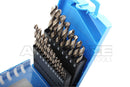 21 Piece ANSI Jobber Drill Set, M35(HSS+5% COBALT), 135-Degree Split Point, 1/16-3/8",
