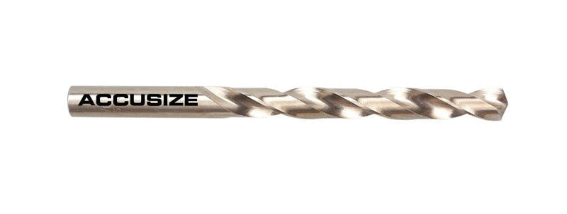 Jeu de 21 forets ANSI Jobber, M35 (HSS +5% COBALT), pointe fendue de 135 degrés, 1/16-3/8", #0021 -0200