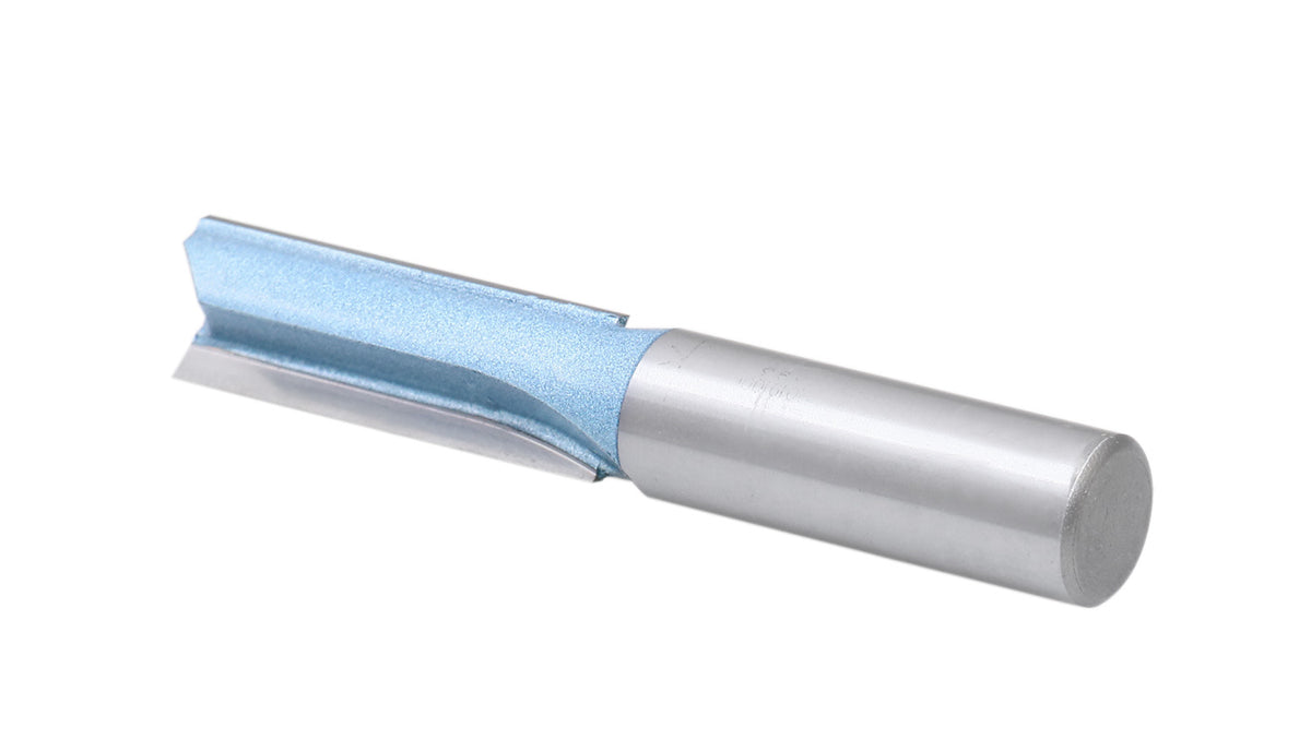 Double Flute Extra Long Straight Router Bit with 1/2" Shank, Industrial Quality