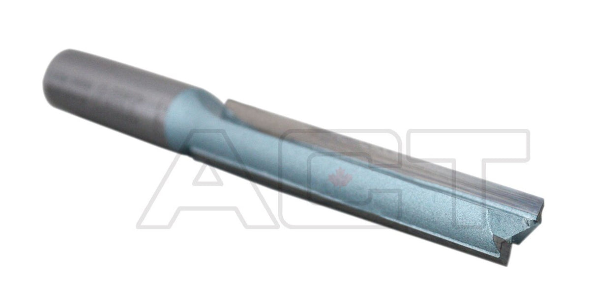 Double Flute Extra Long Straight Router Bit with 1/2" Shank, Industrial Quality