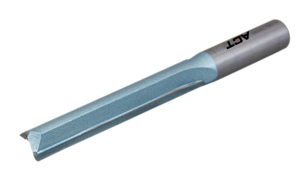 Double Flute Extra Long Straight Router Bit with 1/2
