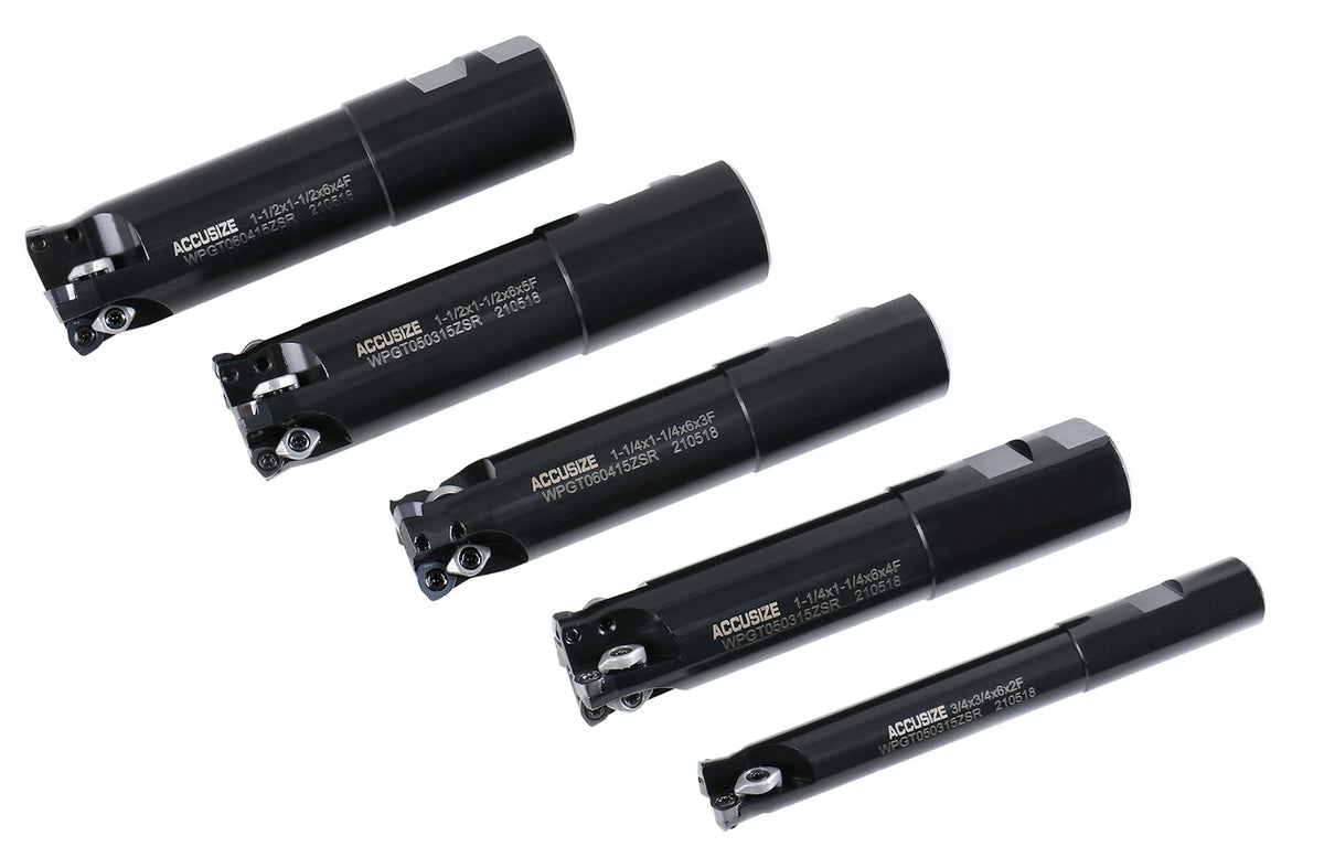 High Feed End Mill, with WPGT Inserts